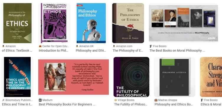 books of philosophy and ethics