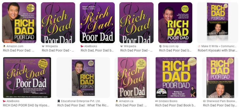 Rich Dad Poor Dad By Robert Kiyosaki And Sharon Lechter Su