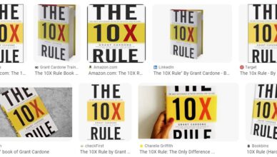 The 10X Rule by Grant Cardone - Summary and Review