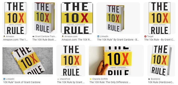 The 10X Rule by Grant Cardone - Summary and Review