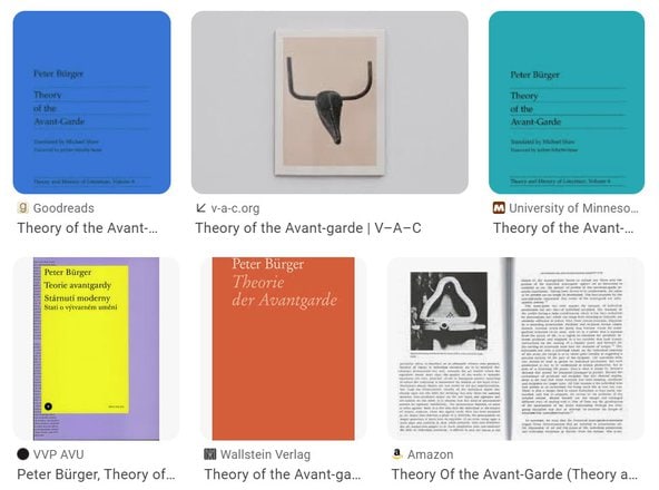 The Art of the Avant-Garde by Peter Bürger - Summary and Review