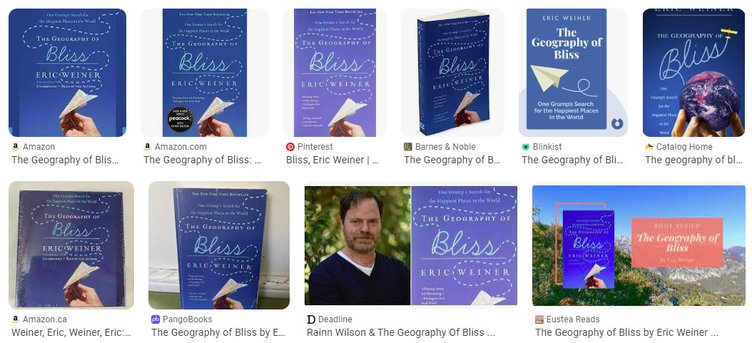 The Geography of Bliss: One Grump's Search for the Happiest Places in the World by Eric Weiner - Summary and Review