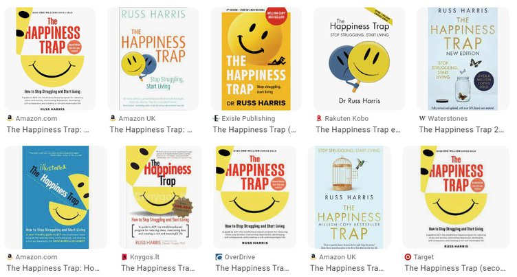 The Happiness Trap by Russ Harris - Summary and Review