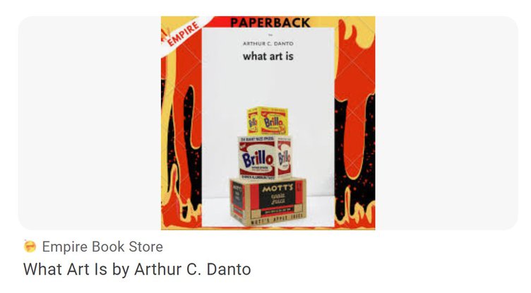 What Is Art? by Arthur C. Danto - Summary and Review