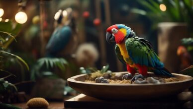 creating an ideal parrot environment