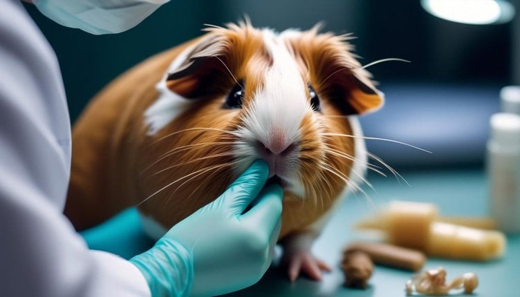 guinea pig abscess diagnosis