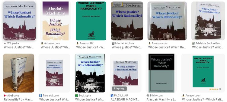 MacIntyre's Whose Justice? Which Rationality? - Summary and Review