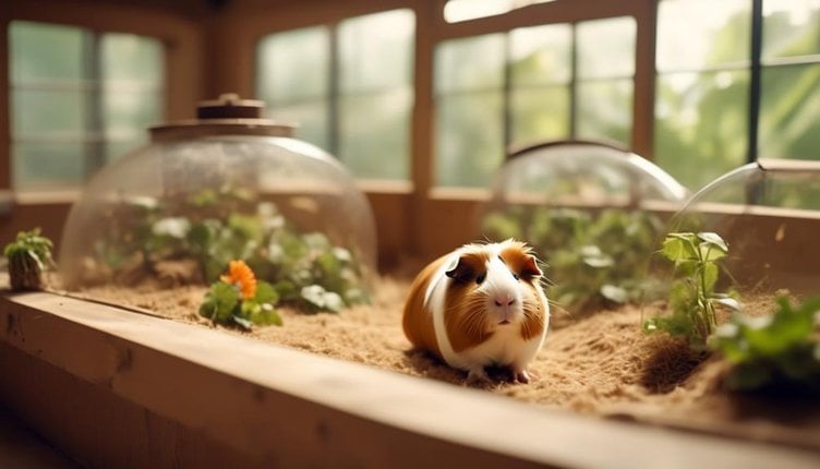 optimal air circulation for guinea pigs