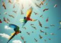 The Marvel of Flight: How Parrots Navigate the Skies