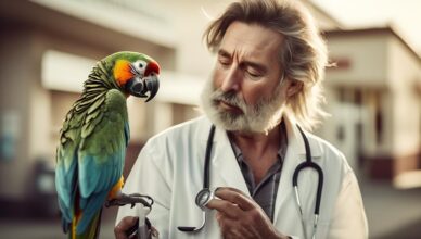 parrot vet check up schedule
