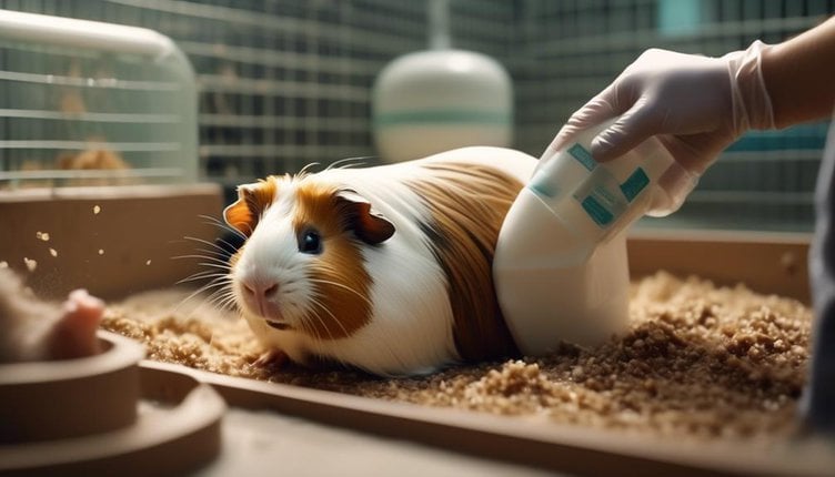 ringworm management in guinea pigs