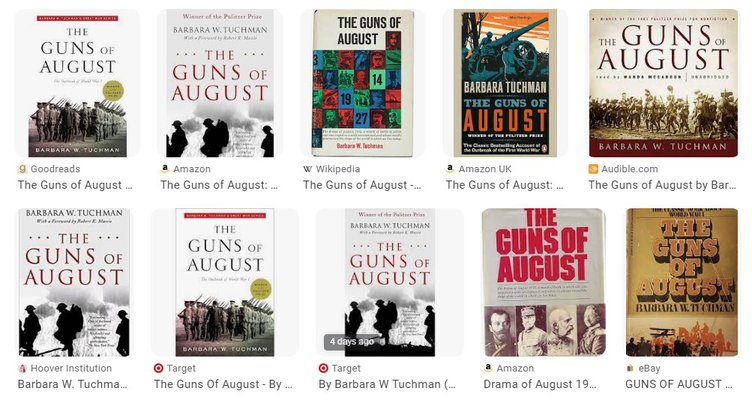 The Guns of August by Barbara W. Tuchman - Summary and Review