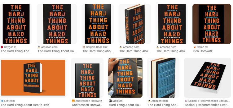 The Hard Thing About Hard Things: Building a Business When There Are No Easy Answers by Ben Horowitz - Summary and Review