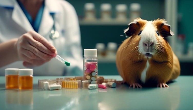 treating respiratory infections in guinea pigs