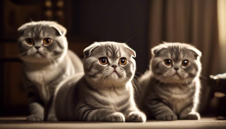 adorable scottish fold cats